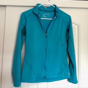 Salomon full zip athletic reflective sweater small